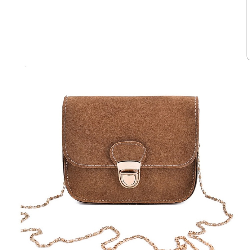 Brown crossbody bag